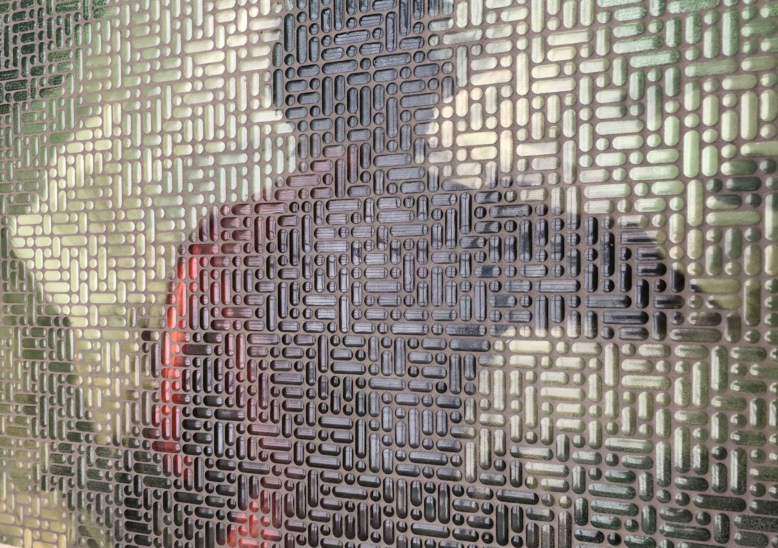 Wand Mosaik